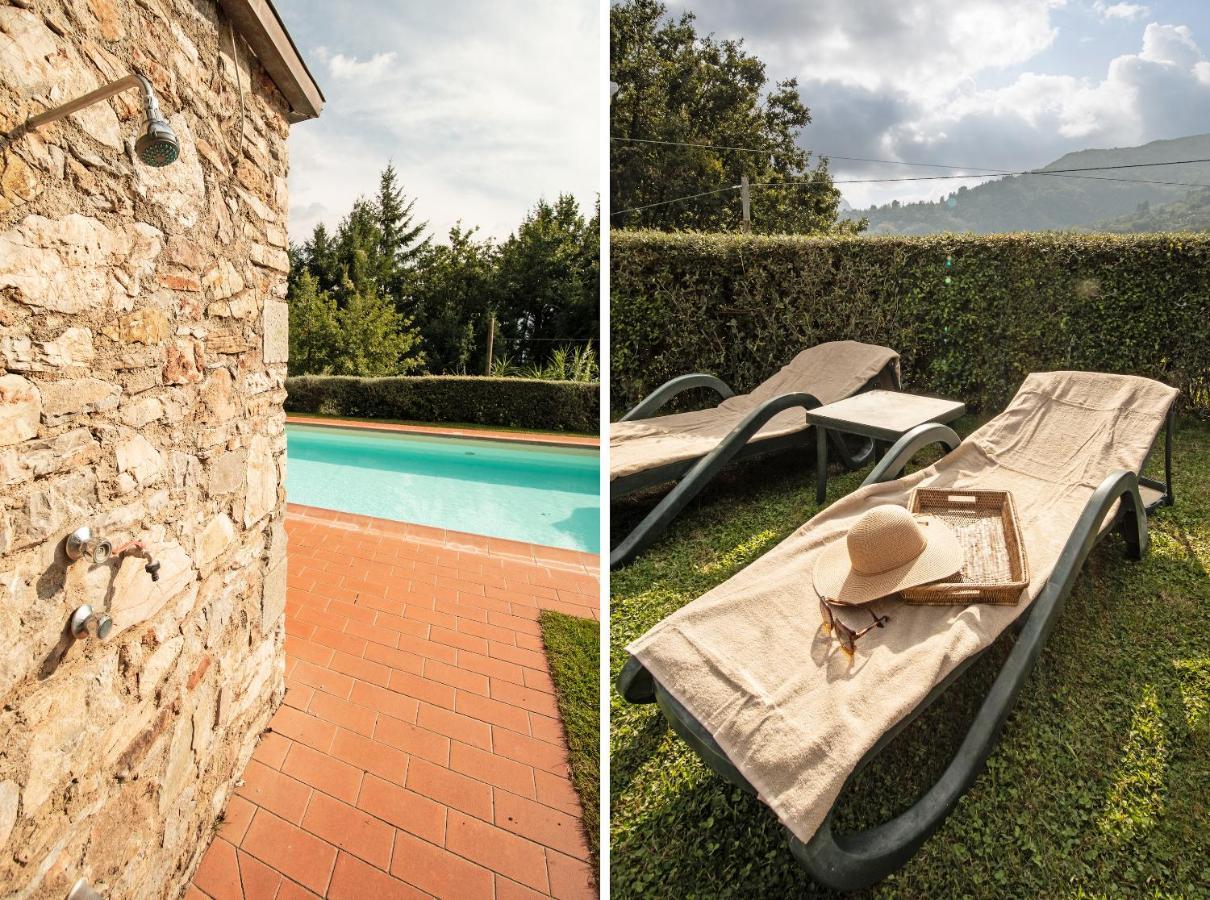 Casetta Di Butia, Ginestra Apartment With Swimming Pool ボルゴ・ア・モッツァーノ エクステリア 写真